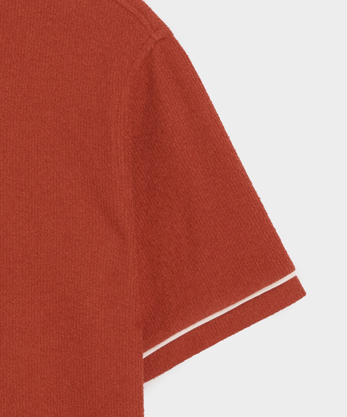 Todd Snyder Bouclé Tee - Smoked Rocoto