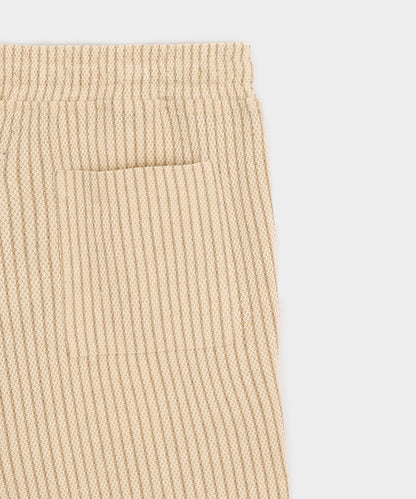 Todd Snyder 8" Playa Short - Tan Stripe