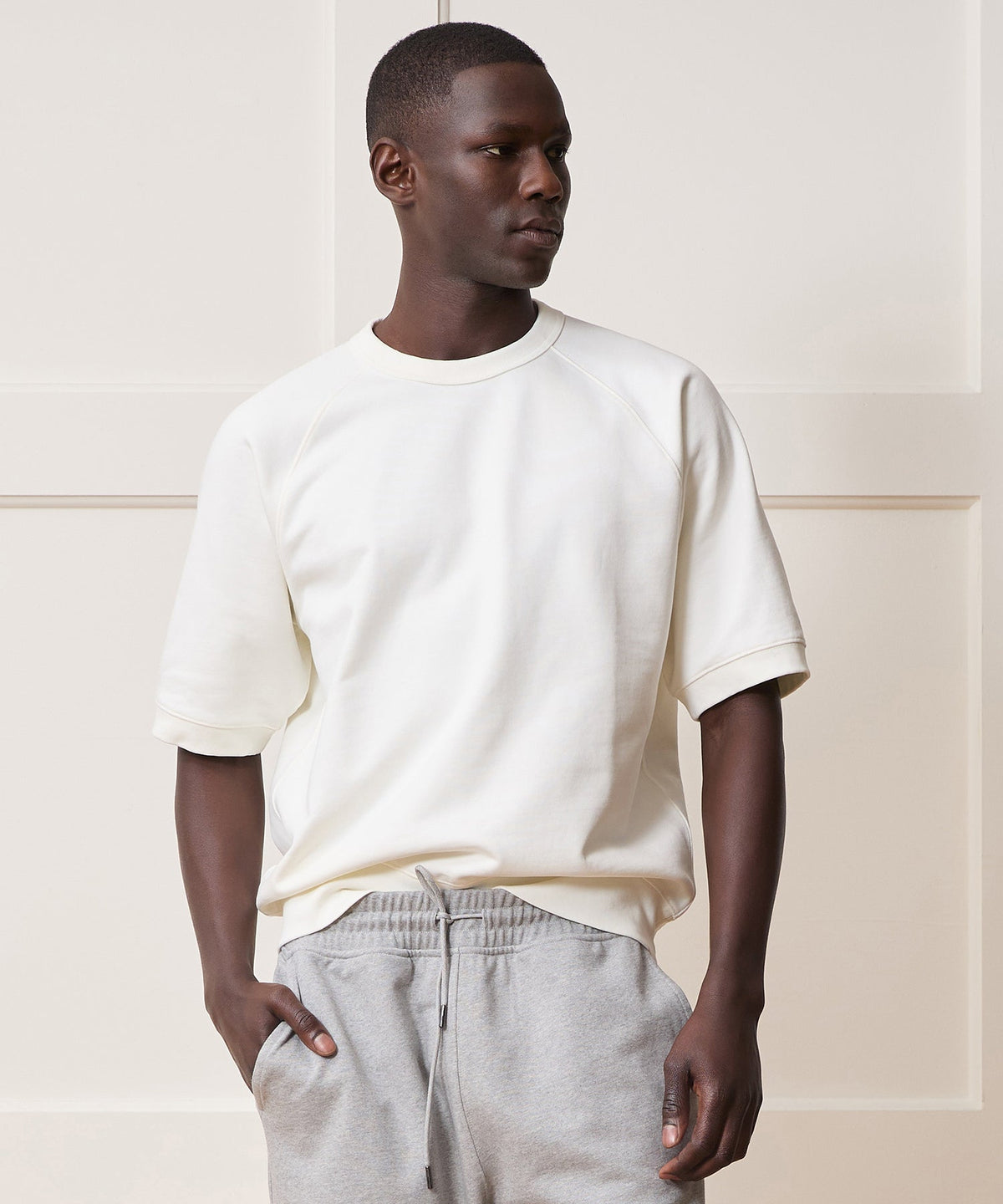 Todd Snyder Foundation Short-Sleeve Sweatshirt - Bisque