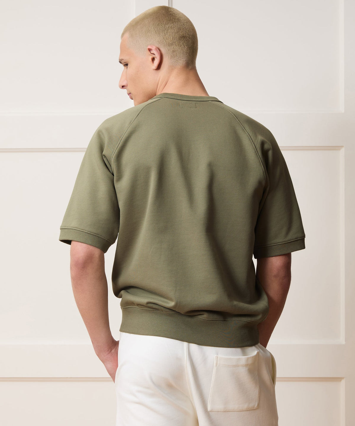 Todd Snyder Foundation Short-Sleeve Sweatshirt - Fogstone