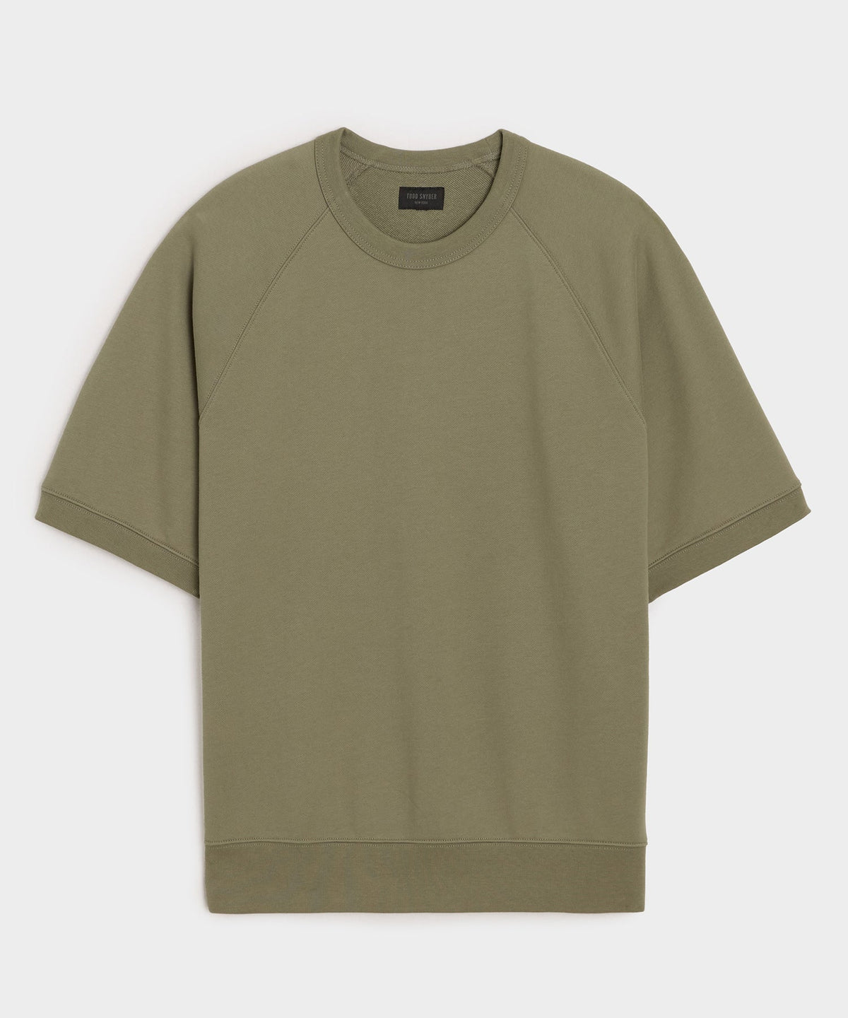 Todd Snyder Foundation Short-Sleeve Sweatshirt - Fogstone