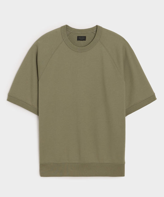 Todd Snyder Foundation Short-Sleeve Sweatshirt - Fogstone