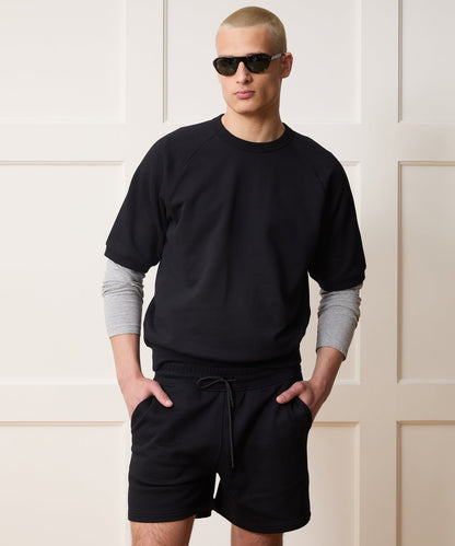 Todd Snyder Foundation Short-Sleeve Sweatshirt - Pitch Black