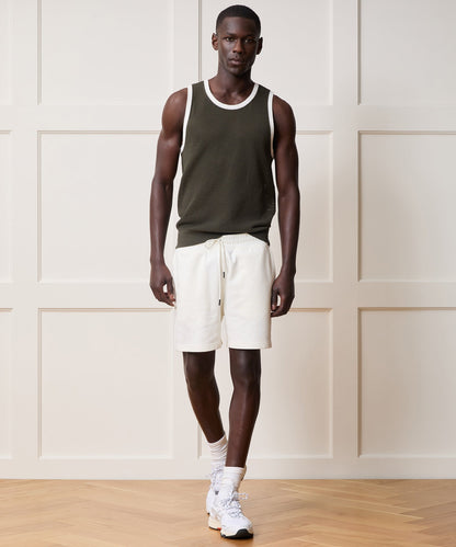 Todd Snyder 5" Foundation Sweatshort - Bisque