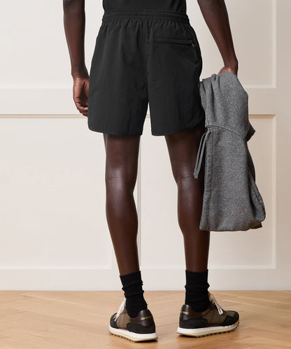 Todd Snyder 5" Nylon Dolphin Short - Black