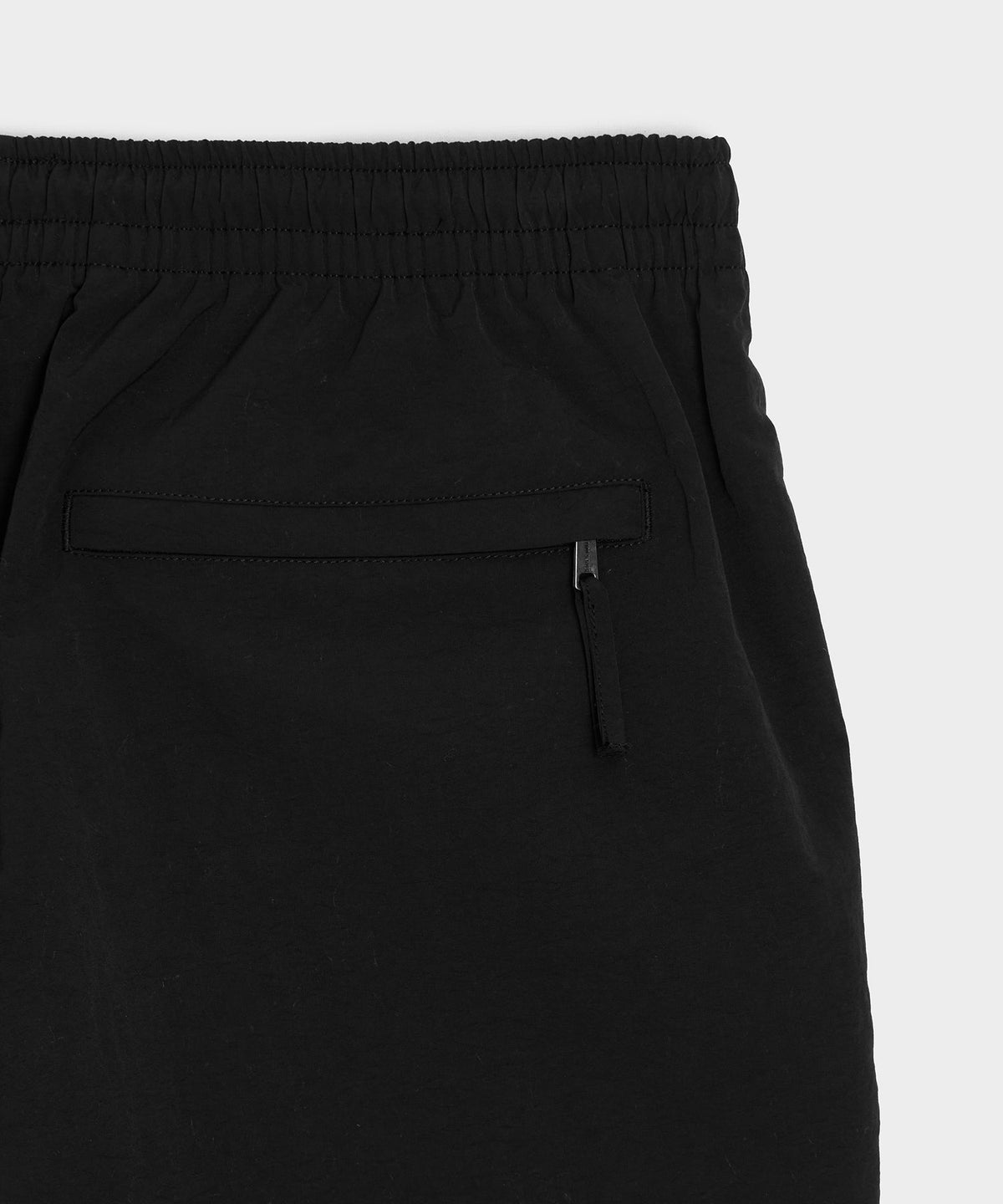 Todd Snyder 5" Nylon Dolphin Short - Black