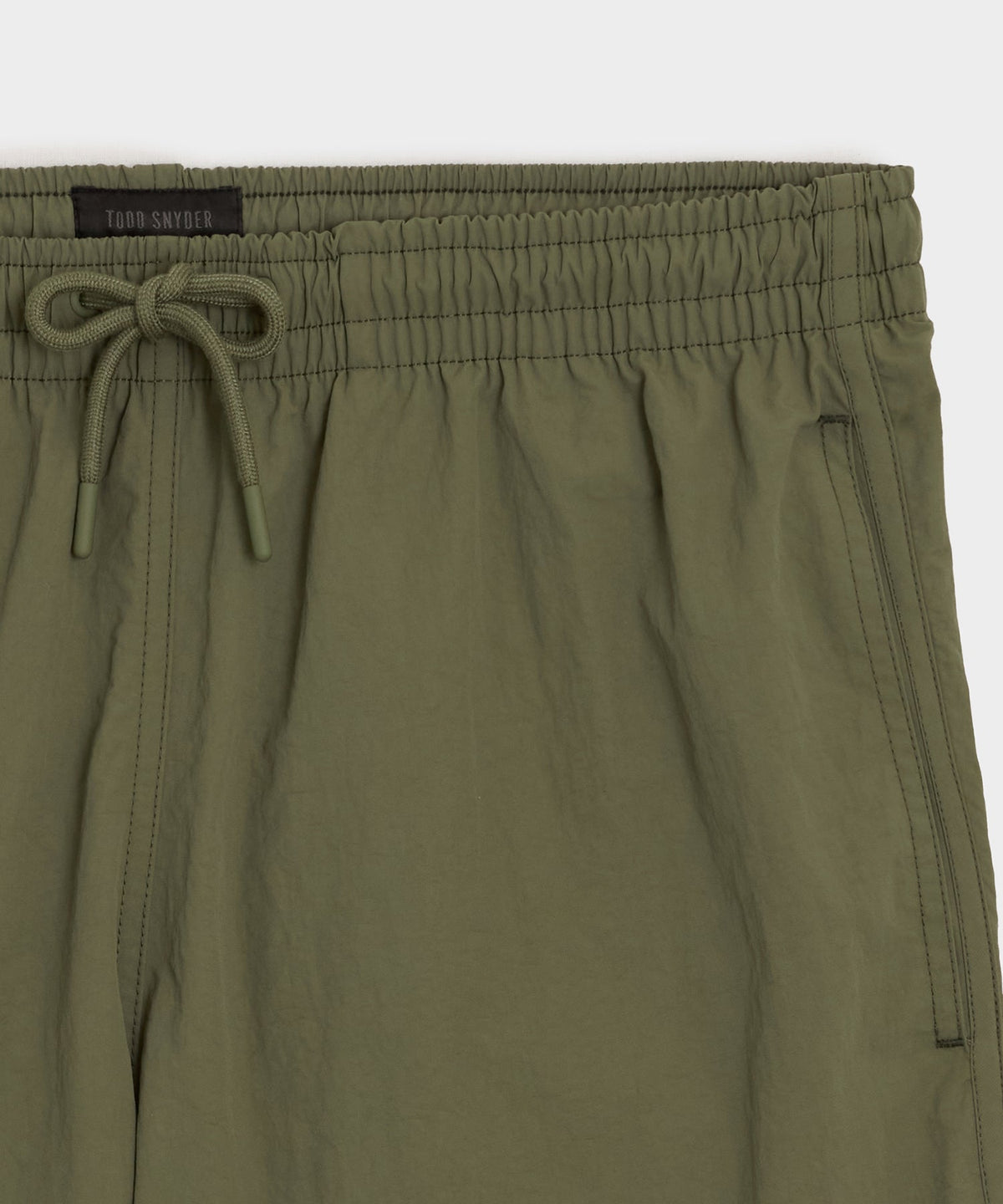 Todd Snyder 5" Nylon Dolphin Short - Fogstone