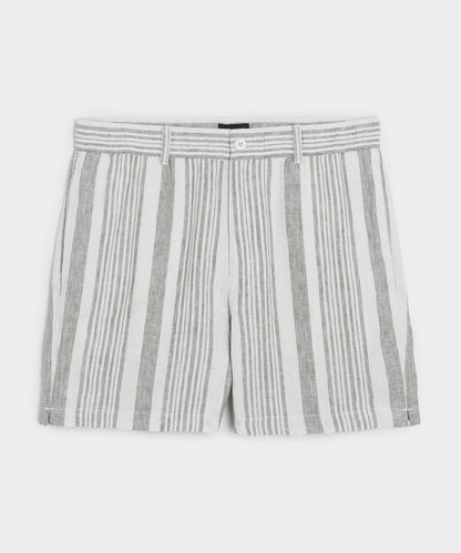 Todd Snyder 5" Linen Beachcomber Short - Grey