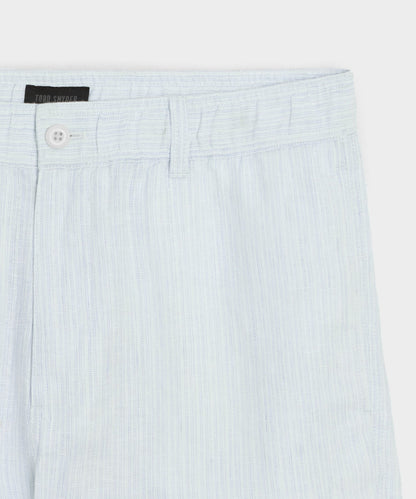 Todd Snyder 5" Linen Beachcomber Short - Light Indigo