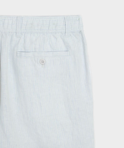 Todd Snyder 5" Linen Beachcomber Short - Light Indigo