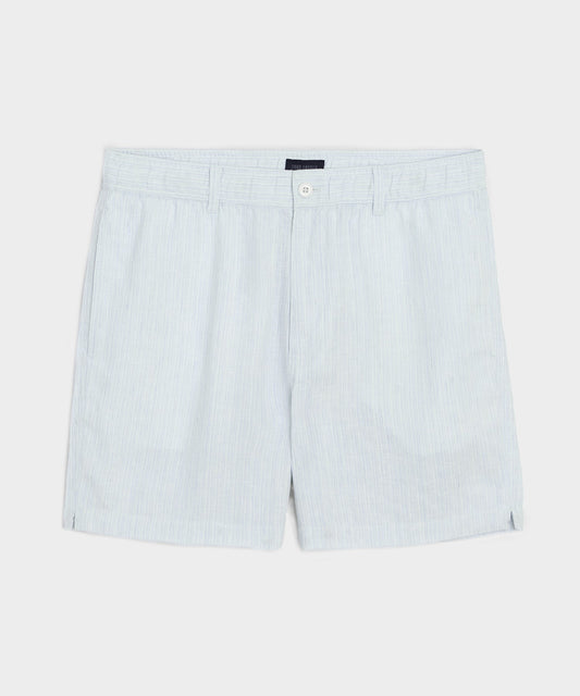 Todd Snyder 5" Linen Beachcomber Short - Light Indigo