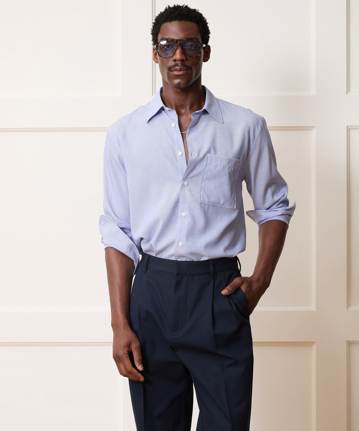 Todd Snyder Canopy Shirt - Blue