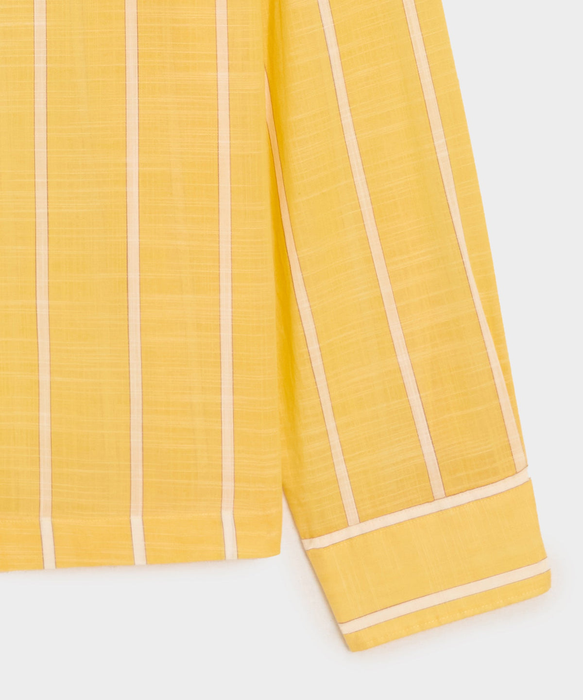 Todd Snyder Summerweight Camp Collar Shirt - Yellow