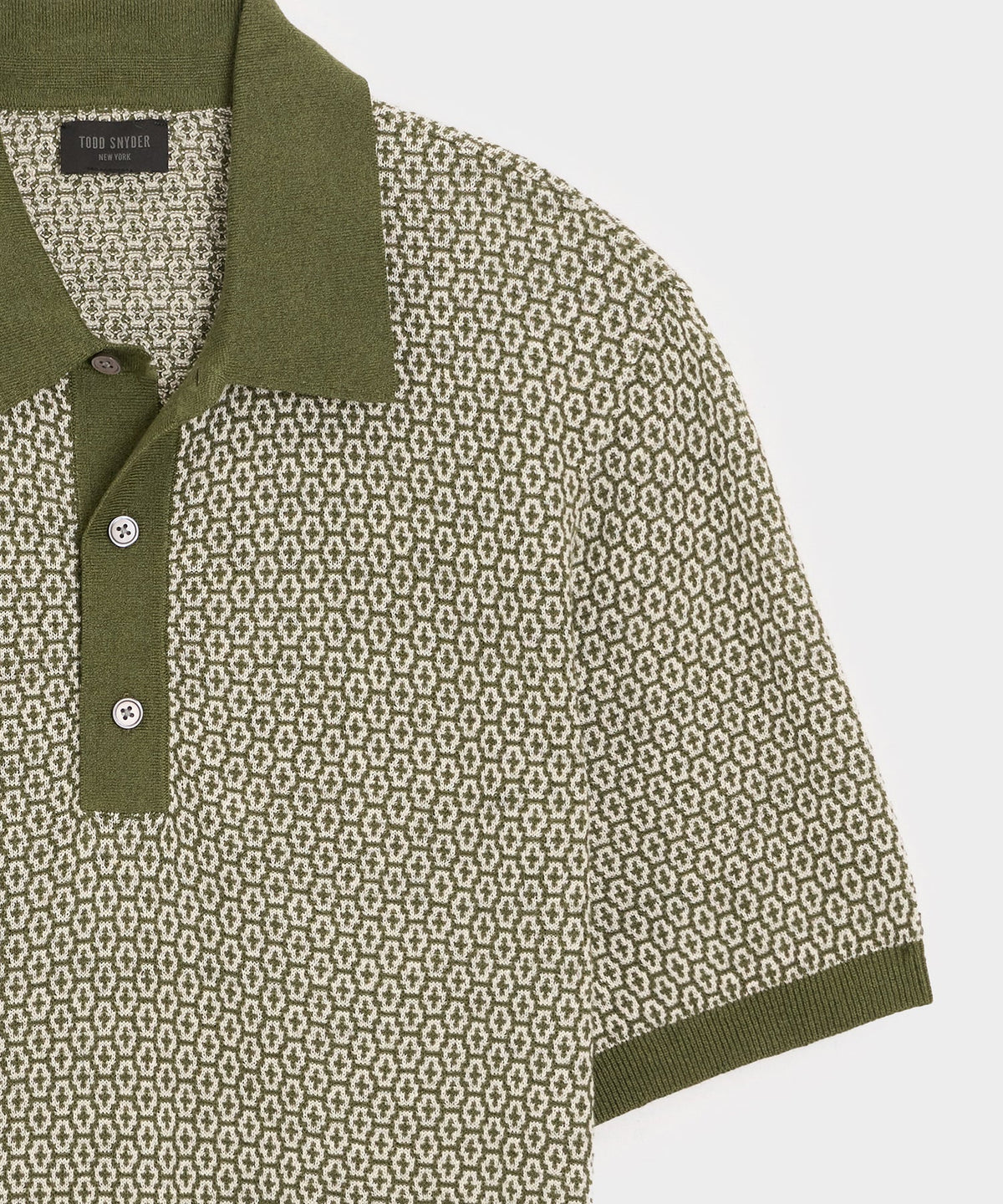Todd Snyder Joshua Sweater Polo - Earthbound