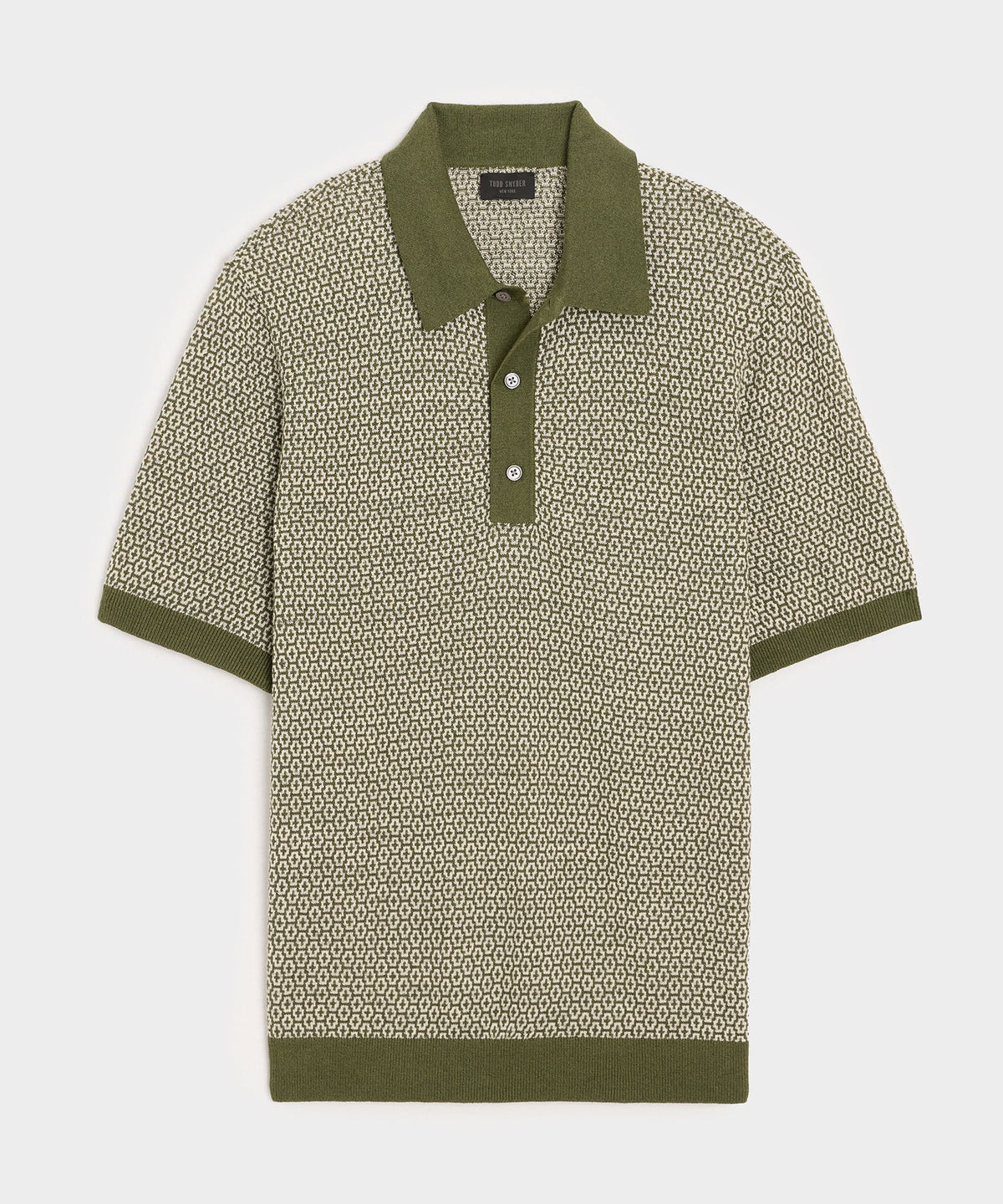 Todd Snyder Joshua Sweater Polo - Earthbound