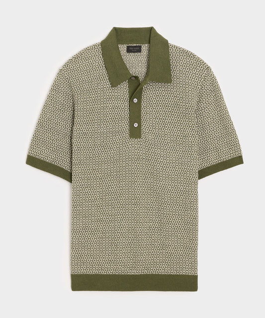Todd Snyder Joshua Sweater Polo - Earthbound