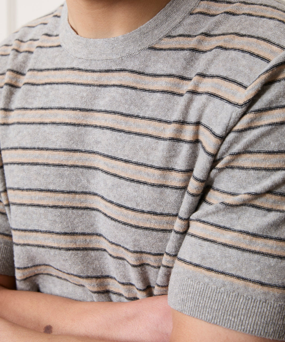 Todd Snyder Havana Sweater Tee - Heather Grey