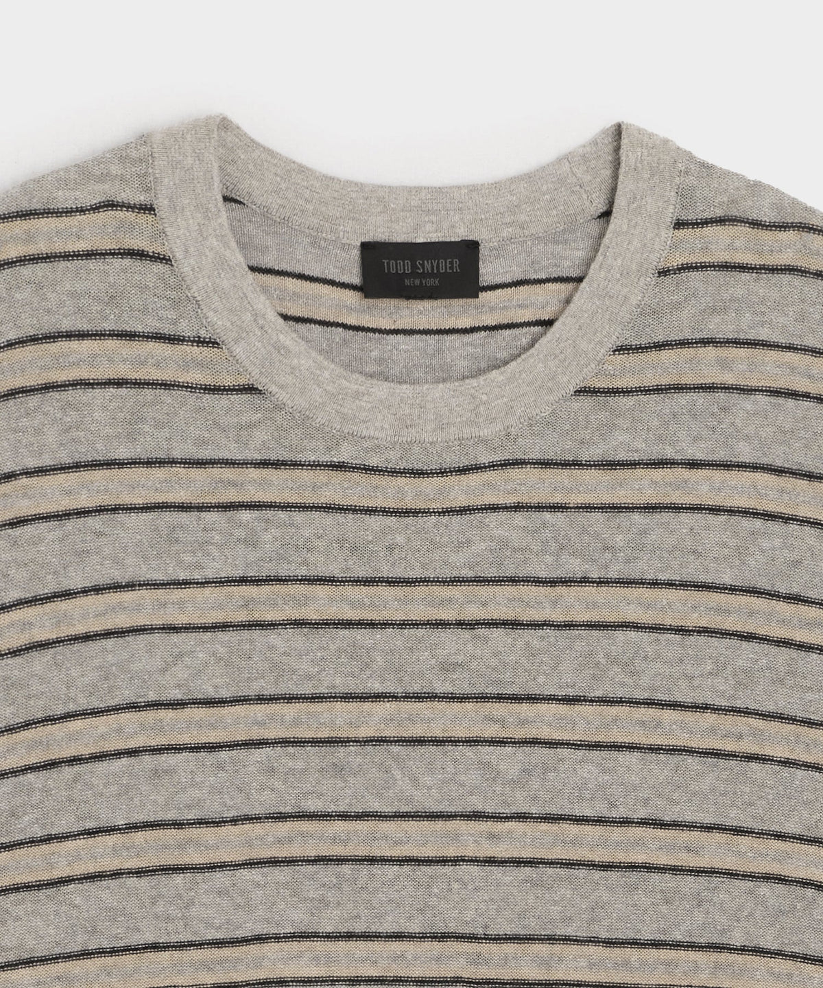 Todd Snyder Havana Sweater Tee - Heather Grey