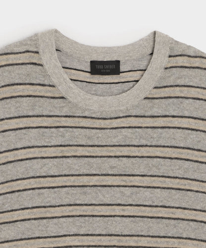Todd Snyder Havana Sweater Tee - Heather Grey