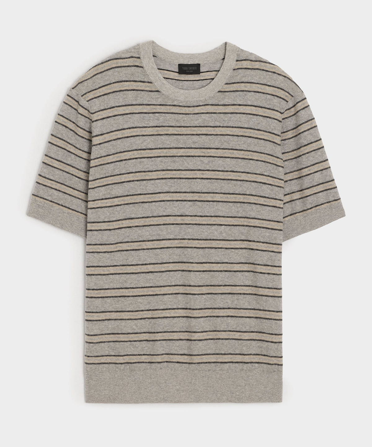 Todd Snyder Havana Sweater Tee - Heather Grey