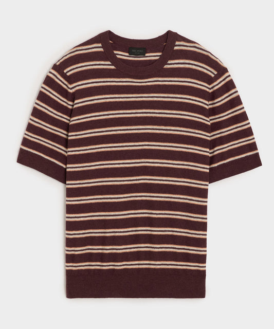 Todd Snyder Havana Sweater Tee - Winestain