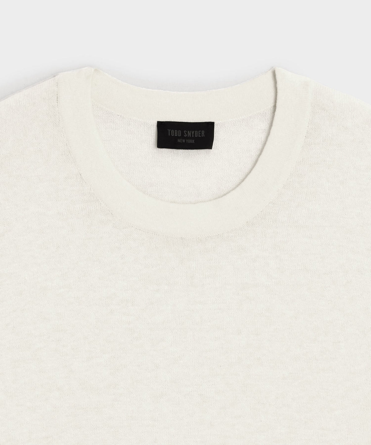 Todd Snyder Havana Sweater Tee - Bisque