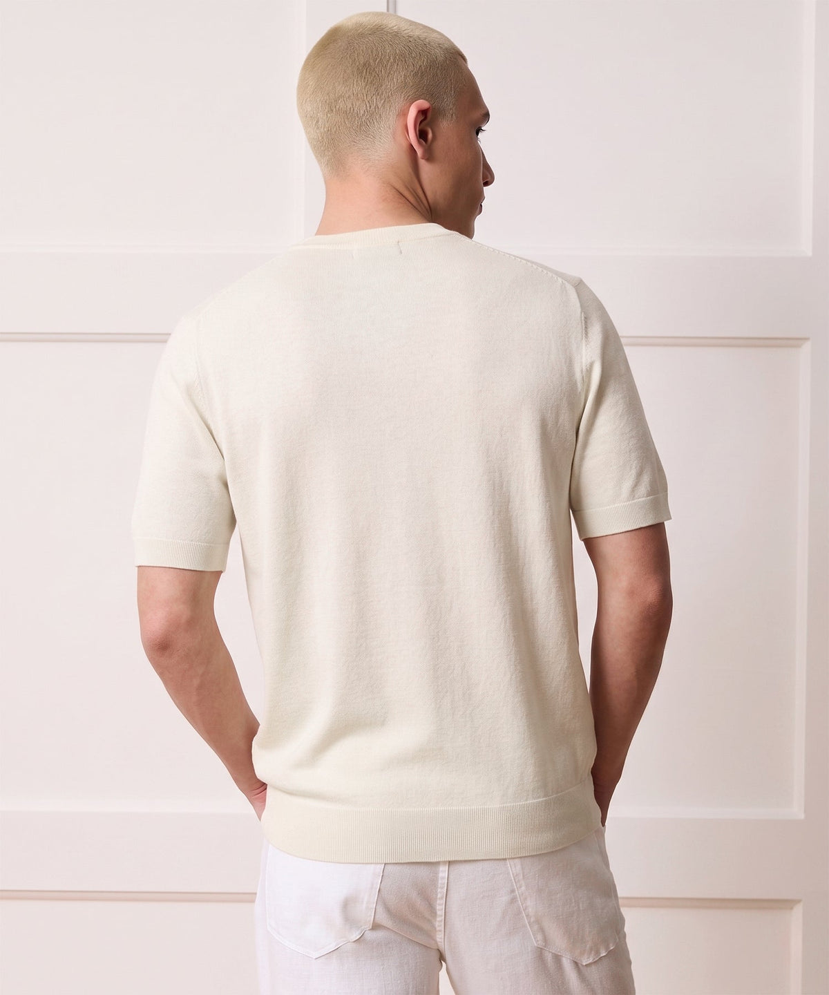 Todd Snyder Havana Sweater Tee - Bisque