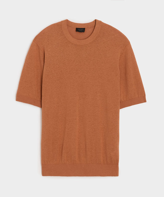 Todd Snyder Havana Sweater Tee - Smoked Rocoto