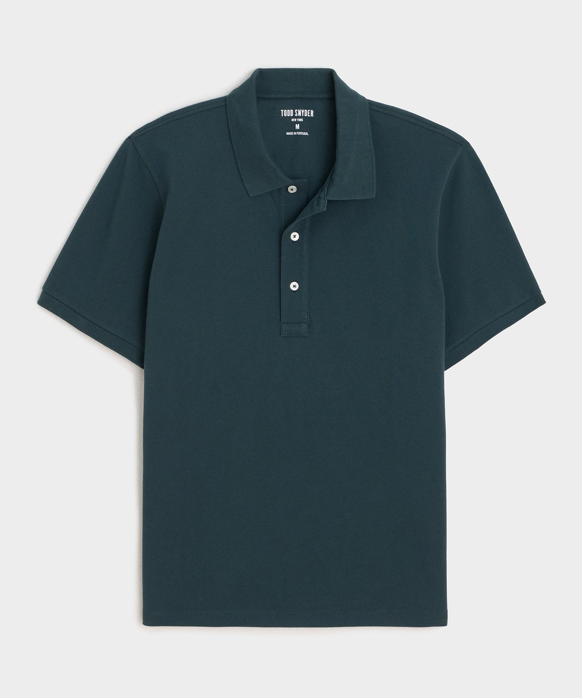 Todd Snyder Cotton Pique Polo - Poseidon
