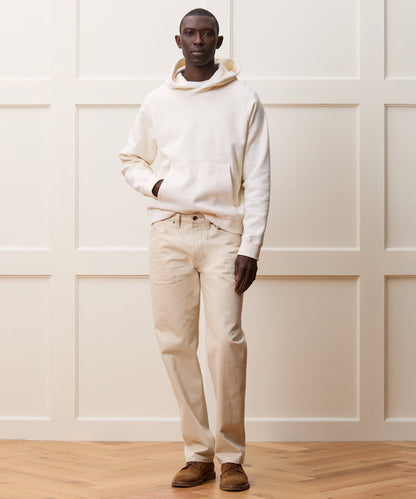 Todd Snyder Cotton-Camelhair Fleece Hoodie - Vintage White