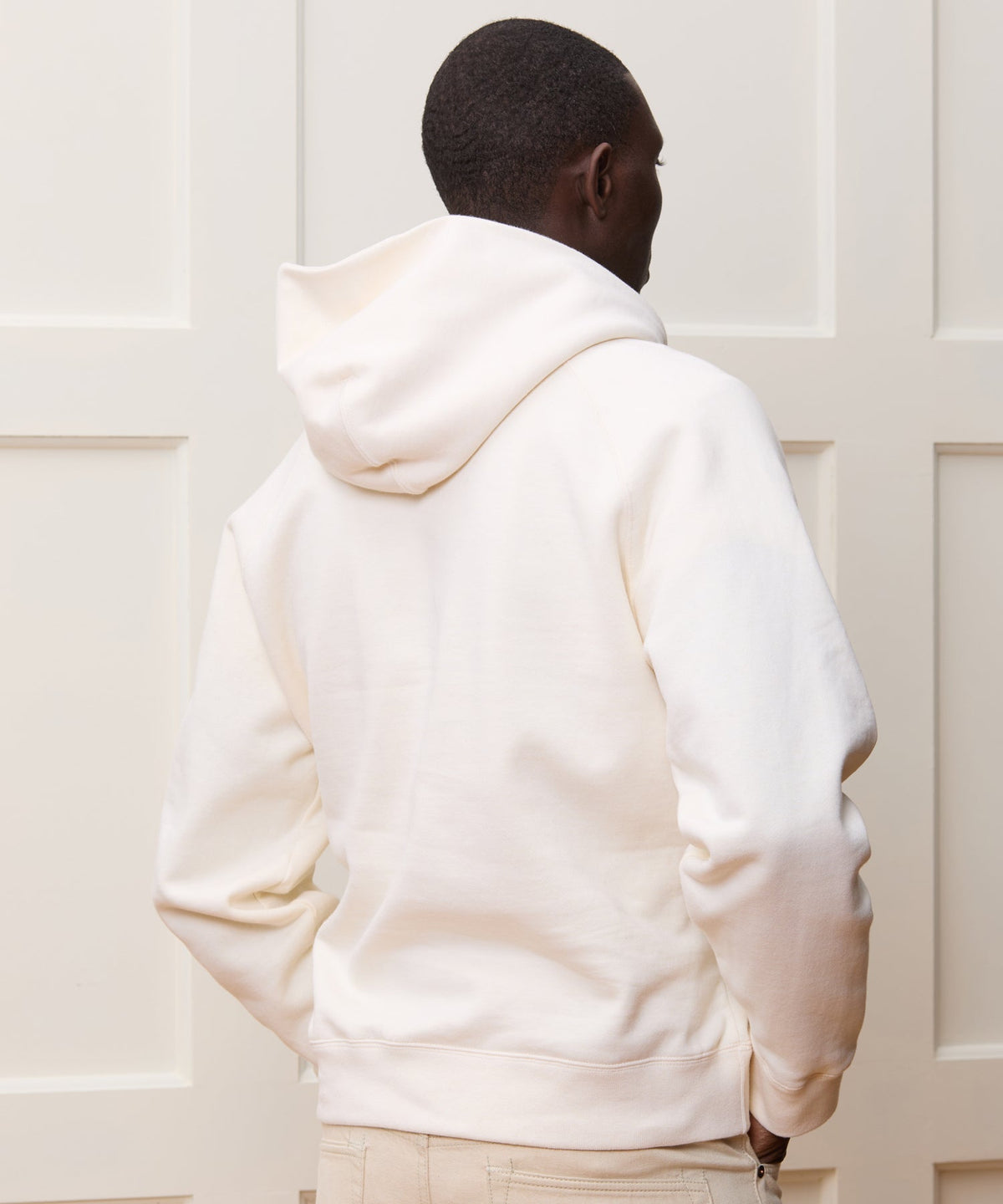 Todd Snyder Cotton-Camelhair Fleece Hoodie - Vintage White