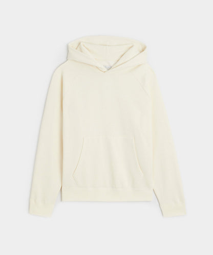 Todd Snyder Cotton-Camelhair Fleece Hoodie - Vintage White