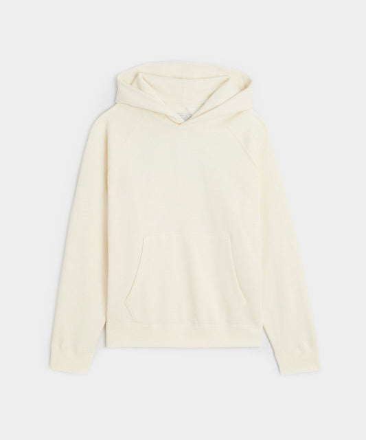 Todd Snyder Cotton-Camelhair Fleece Hoodie - Vintage White