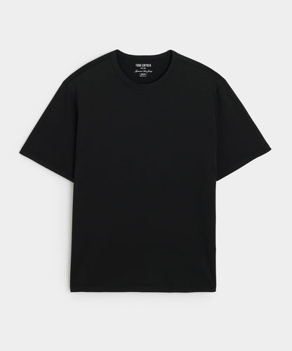 Todd Snyder Luxe Jersey Tee - Black