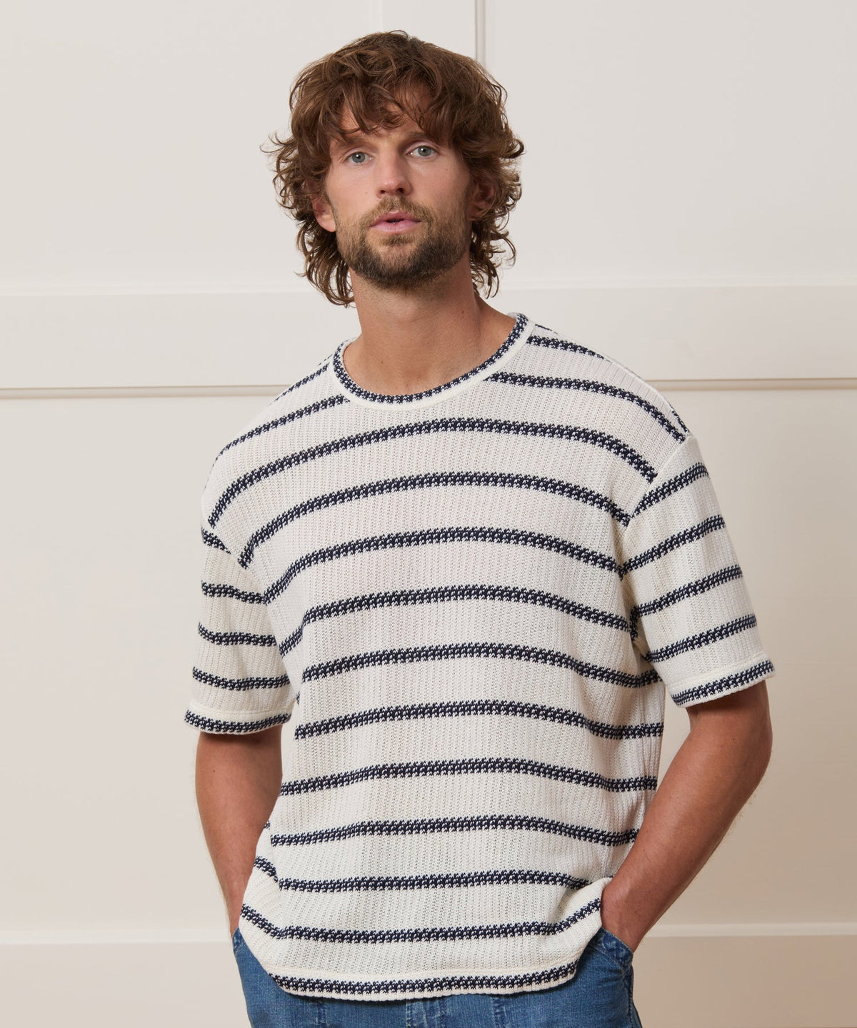 Todd Snyder Relaxed Tee - Bisque