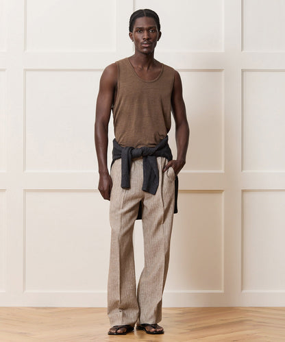 Todd Snyder Linen Tank - Hopsack