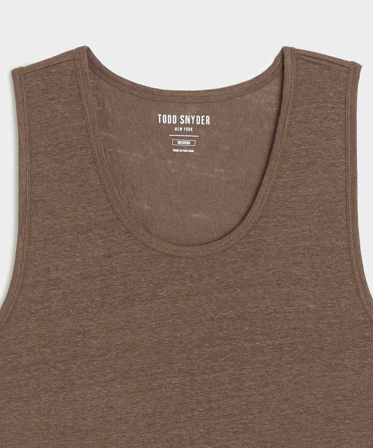 Todd Snyder Linen Tank - Hopsack