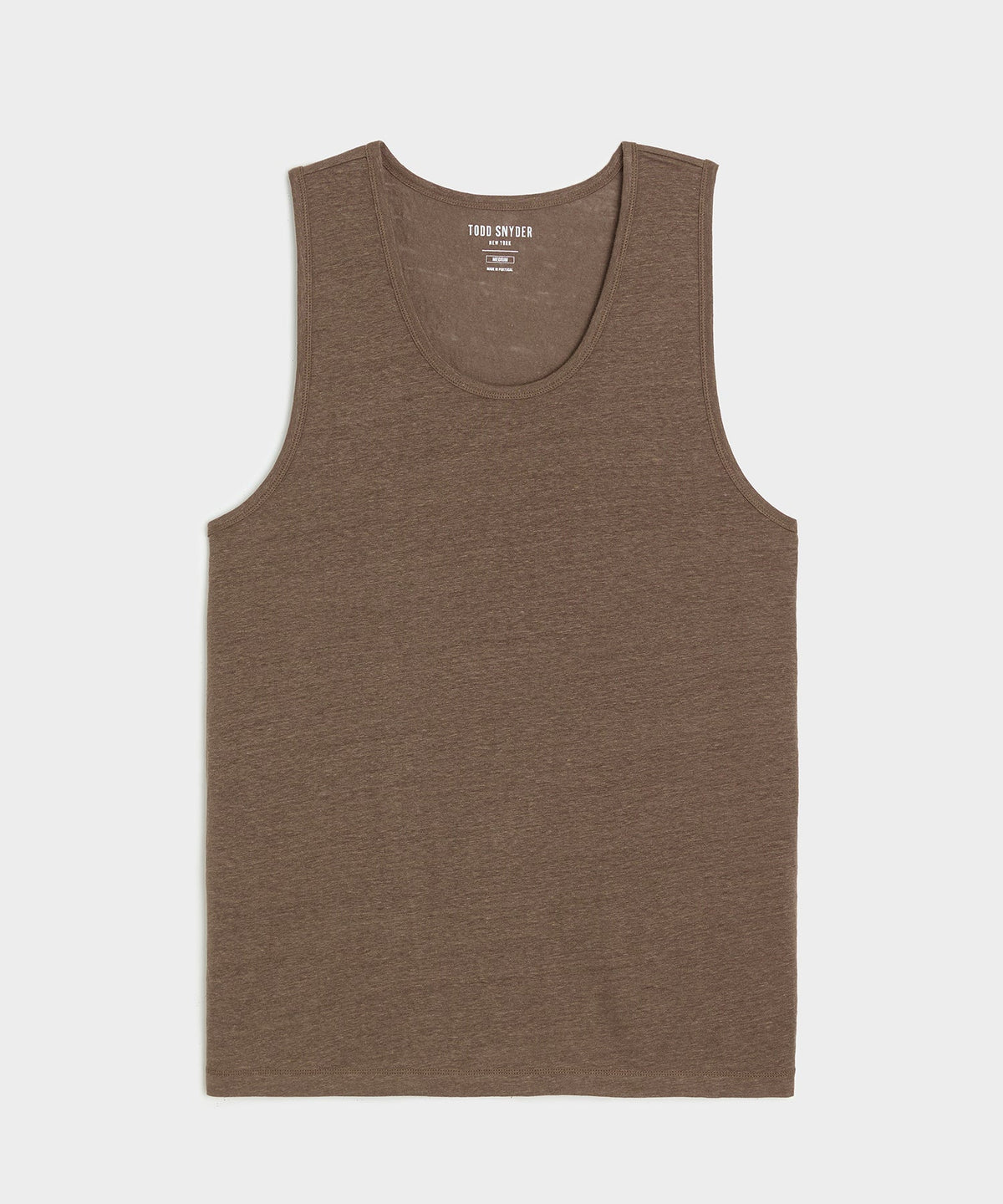 Todd Snyder Linen Tank - Hopsack