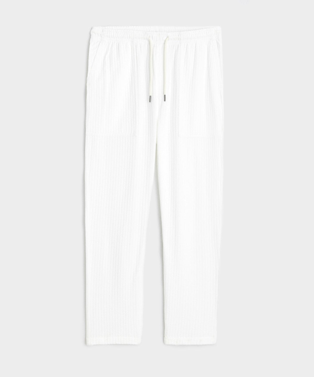 Todd Snyder Knit Seersucker Pant - New White