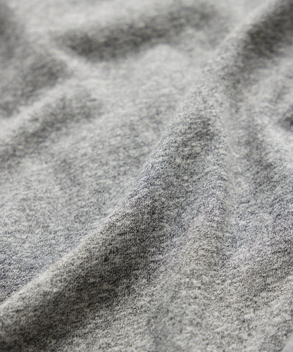 Todd Snyder Made in L.A. Premium Jersey Henley - Grey Heather
