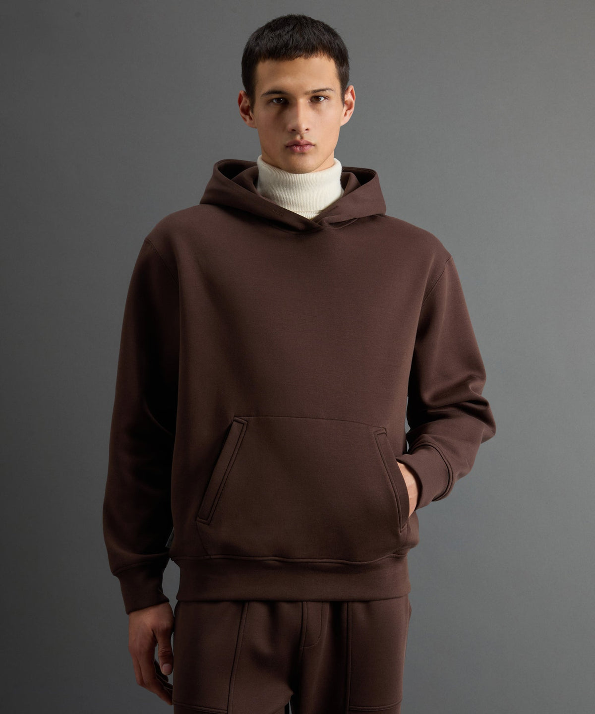Todd Snyder Todd Snyder X Woolrich Luxe Tech Hoodie - Brown
