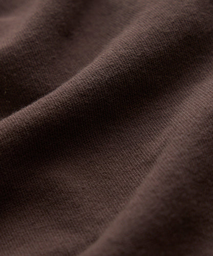Todd Snyder Lightweight Terry Cloth Crew - English Brown