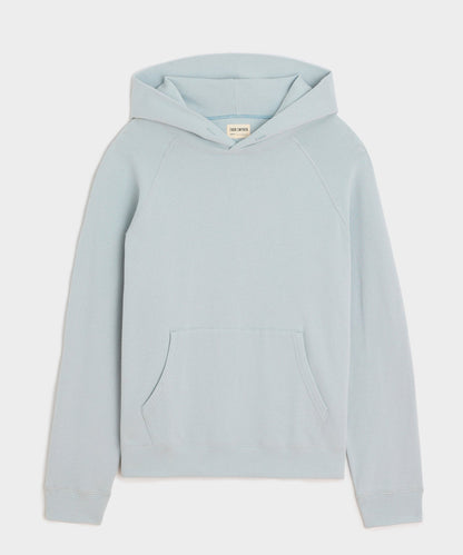 Todd Snyder Lightweight Terry Cloth Hoodie - Fog