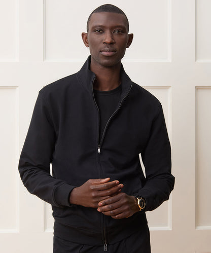 Todd Snyder Travel Terry Track Jacket - Black