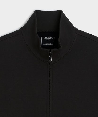 Todd Snyder Travel Terry Track Jacket - Black