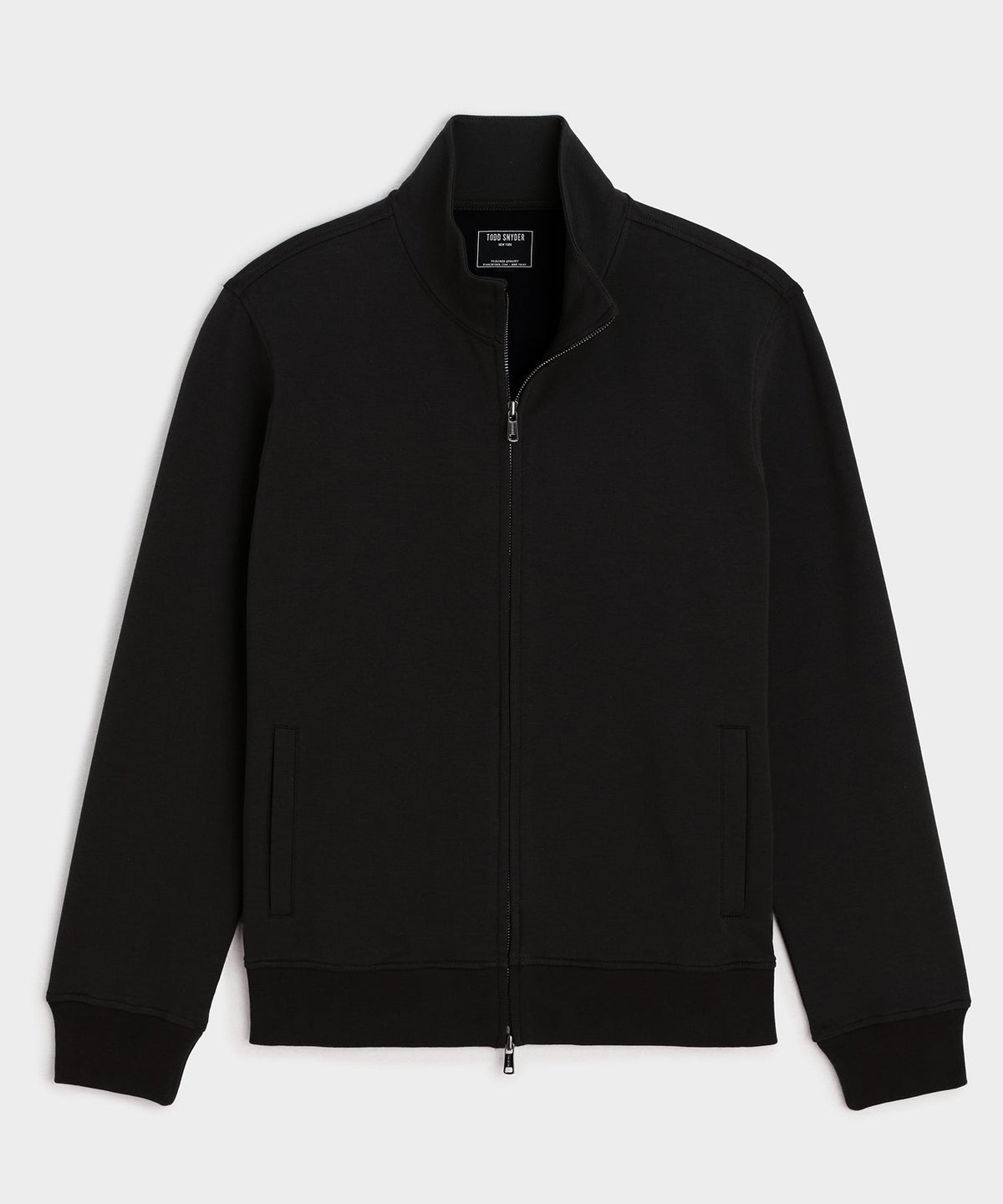 Todd Snyder Travel Terry Track Jacket - Black