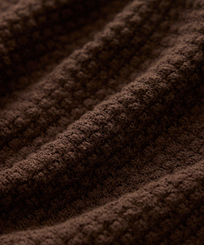 Todd Snyder Relaxed Textured Cabana Polo - Cigar