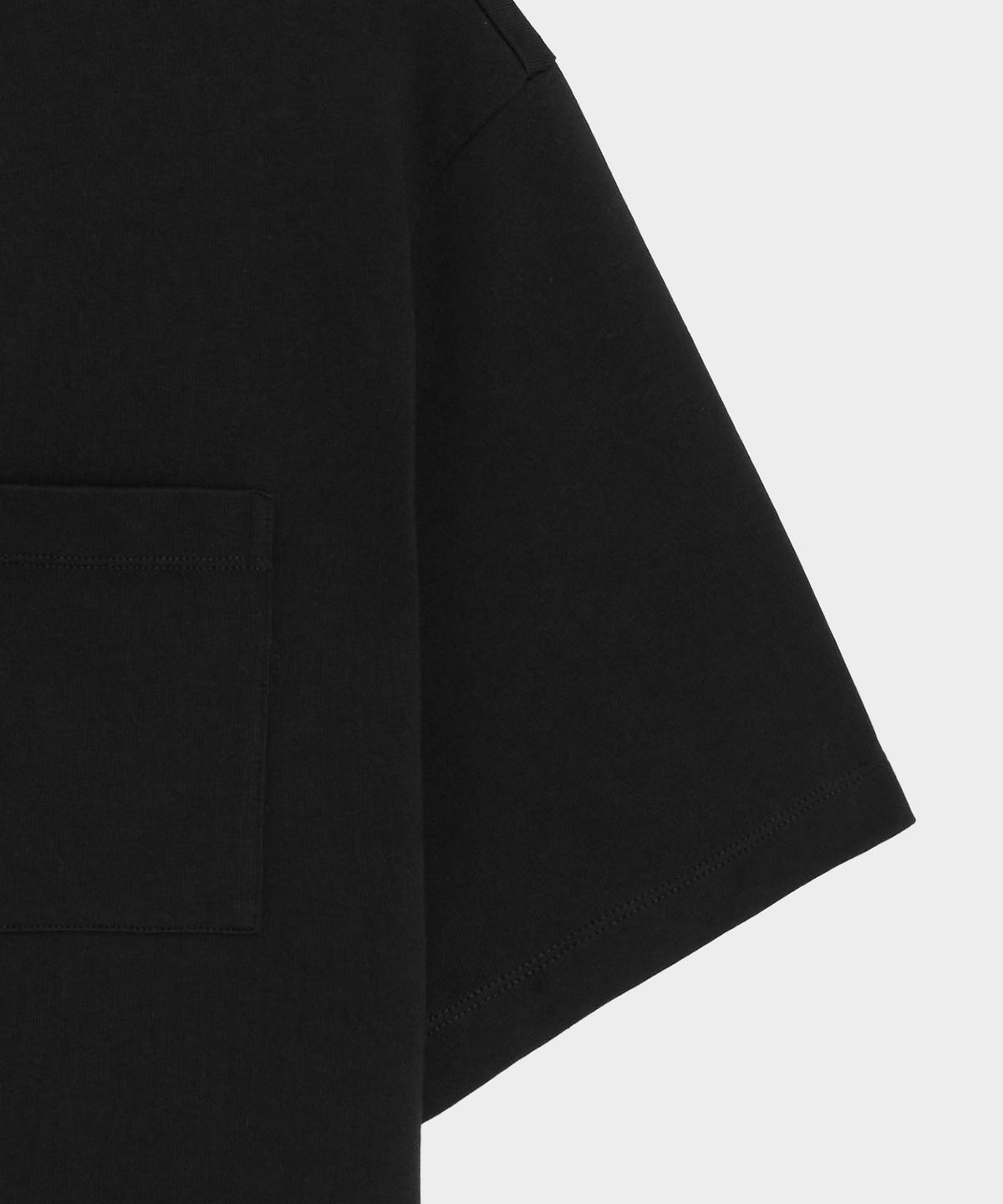 Todd Snyder Boxy Jersey Tee - Black