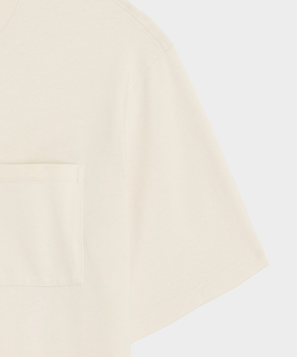 Todd Snyder Boxy Jersey Tee - Chalk