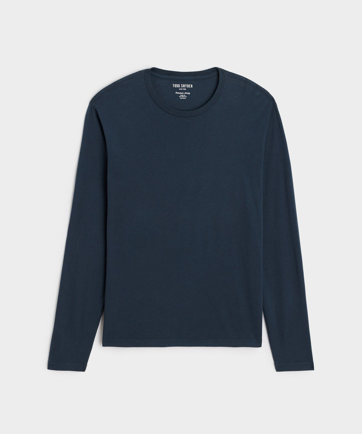 Todd Snyder Made in L.A. Premium Jersey Tee - Navy